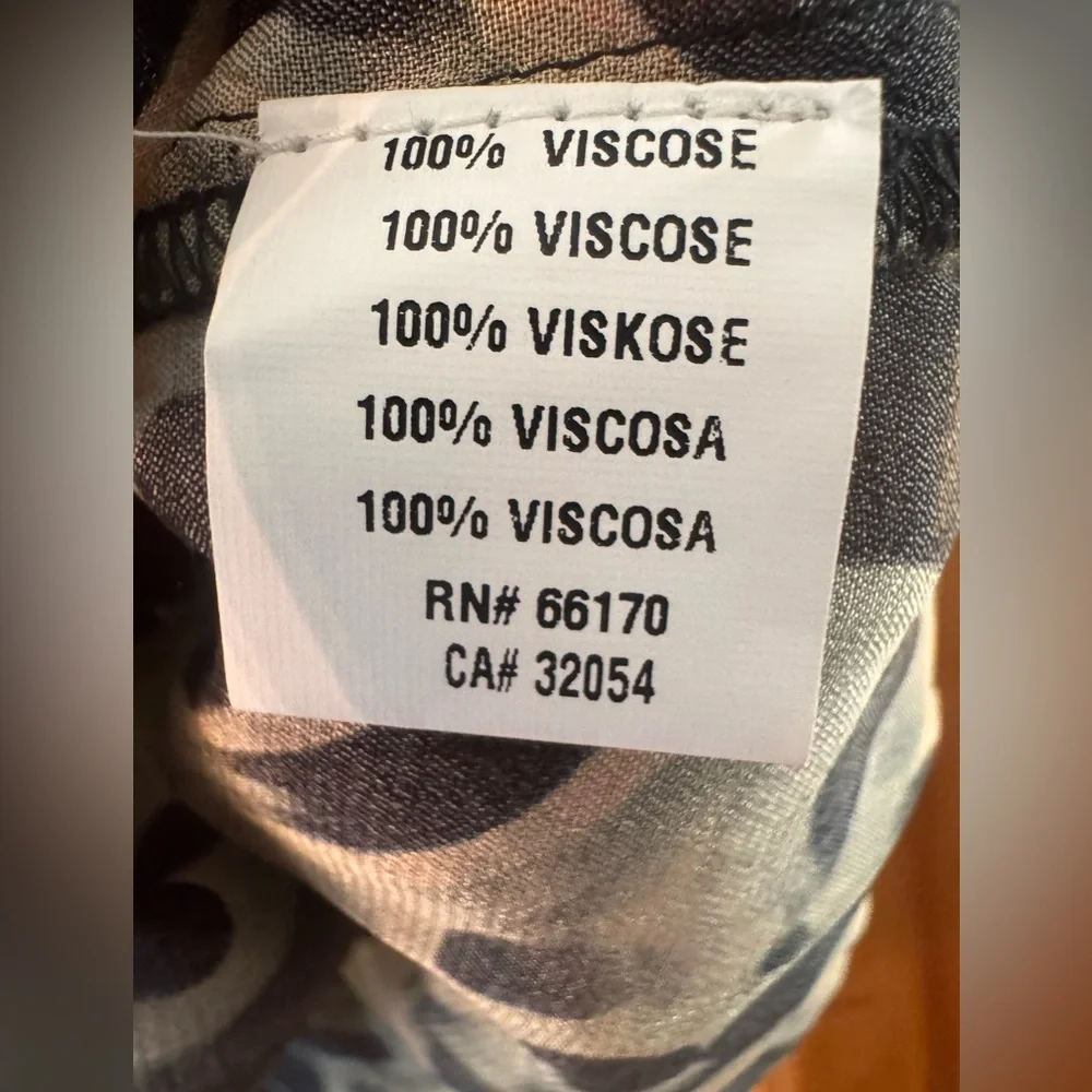 Anthropologie Bl-nk London Miranda Peasant Blouse- Large Petite - Picture 5 of 7